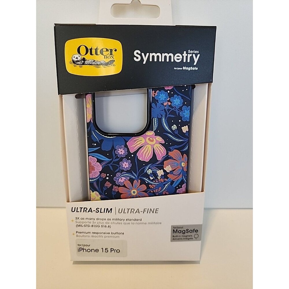 Otterbox- New Apple iPhone 15 Pro Symmetry Ultra-Slim Fitted Case